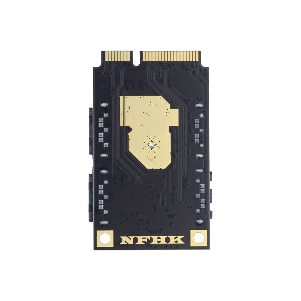cablecc Mini PCI-E PCI Express a 6Gbps Quattro Porte SATA 3.0 Adattatore Convertitore Hard Drive Scheda di Estensione per SSD