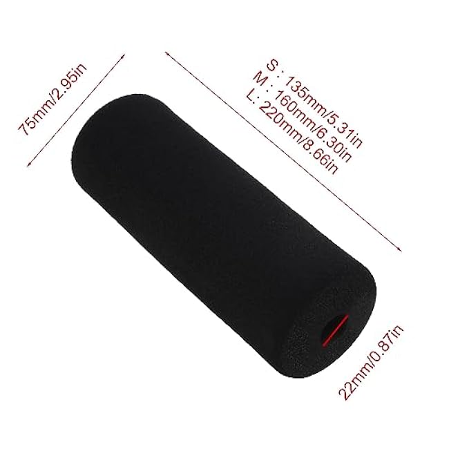 Uncles Foam Foot Pads Rollers Replacement for Homes Gym Exercise Machine Equipment Leg Extension Weight Bench Inversions Table