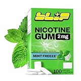 Blip NRT Nicotine Gum - 2mg Mint Freeze Flavor (100 Count) - Help Quit Smoking Aid, Reduce Cravings - Nicotine Replacement