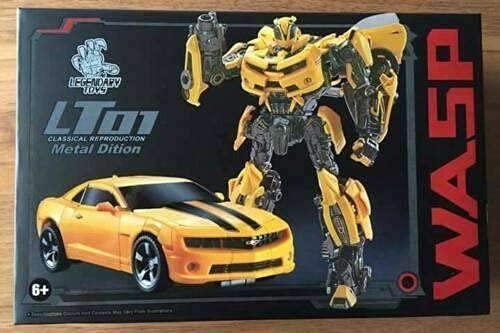 Original Legendary Toys Transformers LT01 MPM-03 V1 Bumblebee Action Figure, Yellow