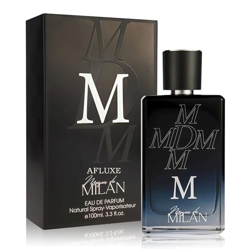 Image of MDM, Men's Cologne with Mysterious Charm, Long Lasting EDP Fragrance, Cool Water Scent, Premium Perfume for Daily Use, 3.4 Fl Oz