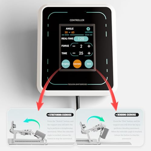 Ejercitador eléctrico para piernas y rodillas con 3 niveles de resistencia miniatura 4