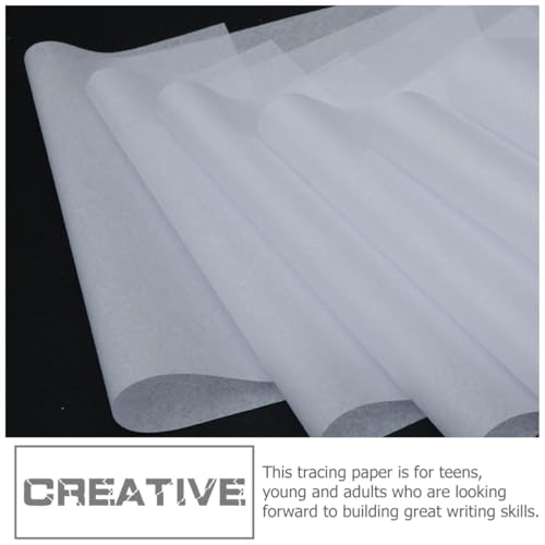 Papel de calco imprimible A4 translúcido y resistente para trazado con tinta 4