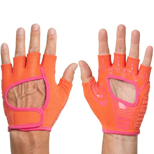 Grip Gloves for Hyrox | Men & Women | Ski Erg Sled Pull Farmers Carry