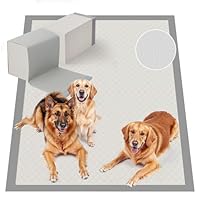 Gardner Pet Welpenunterlagen 94x137cm, Große PIPI Matten für Hunde, Super Saugfähige mit rutschfeste Partikeldesign Trainingsunterlagen, Schnelle Trocknung Trainingspads für Hunde, 25 Stück