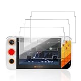 YAJOJO 3 Pack Screen Protector for My Arcade Atari Gamestation Go Handheld Game Console, 9H Hardness Tempered Glass for My Arcade Atari Gamestation Go,Anti-Scratch, HD Clarity,Bubble Free