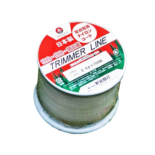 SHINGU iCR[h   ی^ 2.4mm × 100m g}[C TRIMMER LINE { i S S Ŋ ؂ꖡ Q ϋv   n ֐n ւn n VOE K[fjO Lv vp x