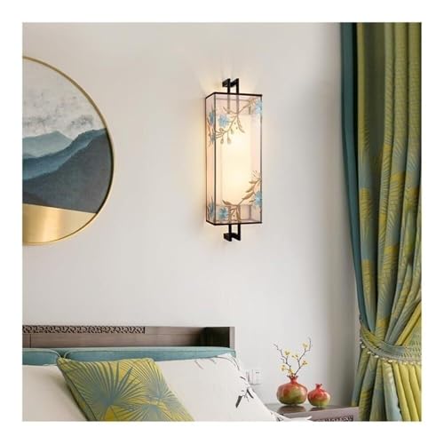 Aplique de pared rectangular de diseño creativo y acabado oro de 50 cm 6