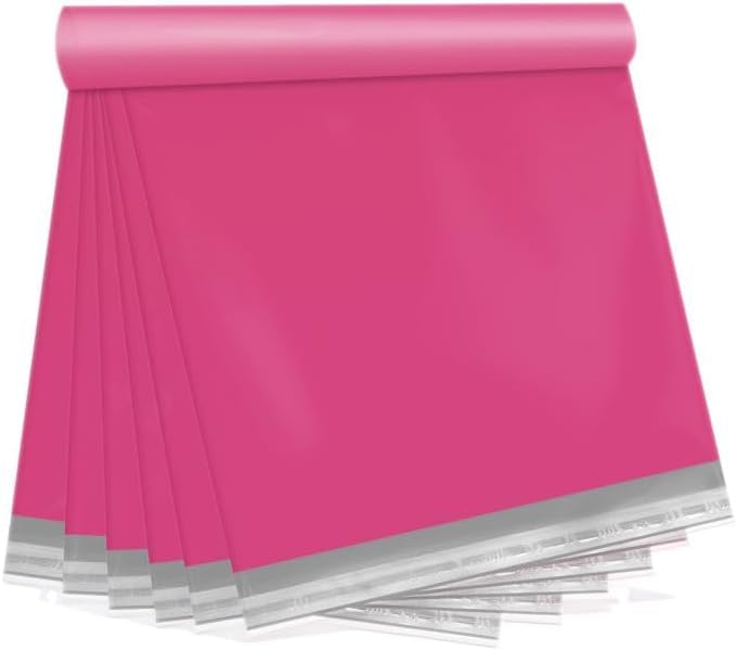 Image of Poly Mailers Shipping Bags with Strong Adhesive, Waterproof Mailing Bags for Clothing, T-Shirts, and Small Business Shipping