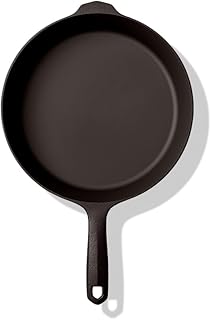 Field Company 10.25-Inch Cast Iron Skillet – Pre-Seasoned Frying Pan for...