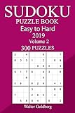 300 Easy to Hard Sudoku Puzzle Book 2019