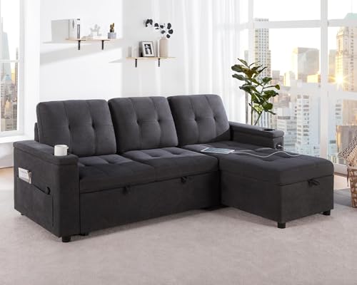 Vanacc Sofa Bed, Sleeper Sofa With Usb Charging Ports thumb #6