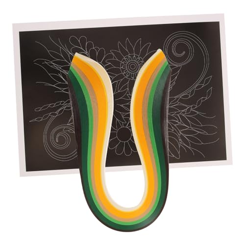 IWOWHERO Quilling Material Pack Quilling Kits for Women Handcraft DIY Accessory Paper Strips for Home Decor