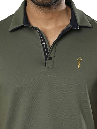 Image of STELLERS Men's Premium Softberry Pique Polo T-Shirt | Feather Touch Feel |Regular Fit| Odour Resistant| Anti-Static| Wrinkle Free | Quick Dry | Stretchable | Lightweight | Sweat-Proof