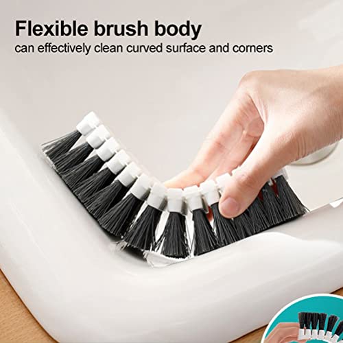 Yusat Household Cleaning Brush Bendable Scrub Brush Kitchen Tool Grip Scrub Brush for Cleaning Flexible Cleaning Brush for Household Kitchen Bendable Scrub Brush - Image 4
