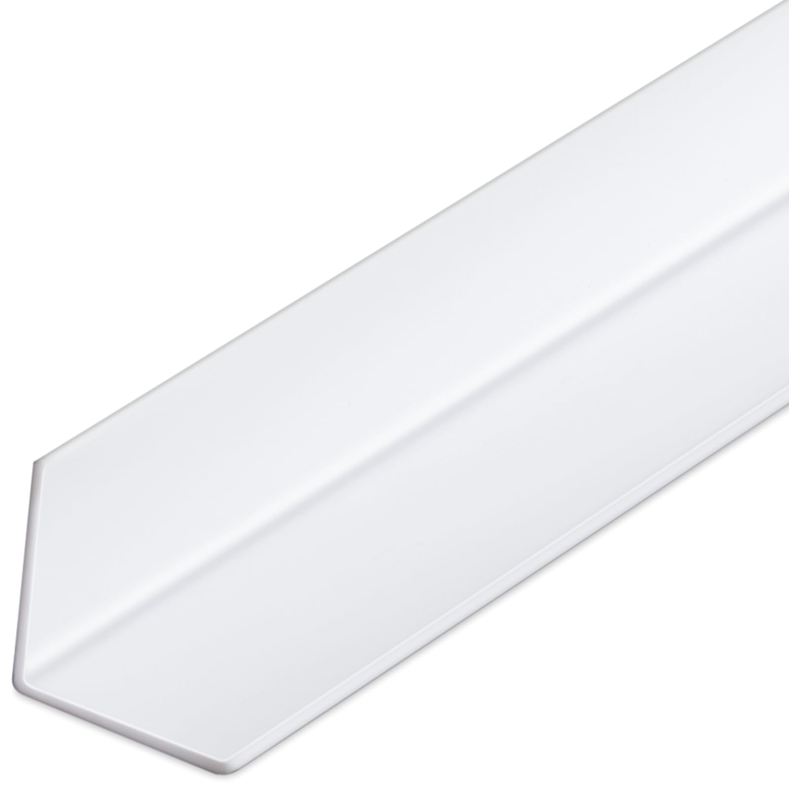Sasylvia 1 Pcs Wall Corner Guard, 2-3/8 X 48 Inches, White, Vinyl