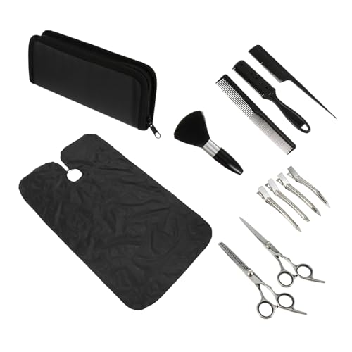 SHERCHPRY 1Set Professional Haircut Scissors Kit Household Scissors for Home Salon Hairdressing Tools Thinning Shears Safe