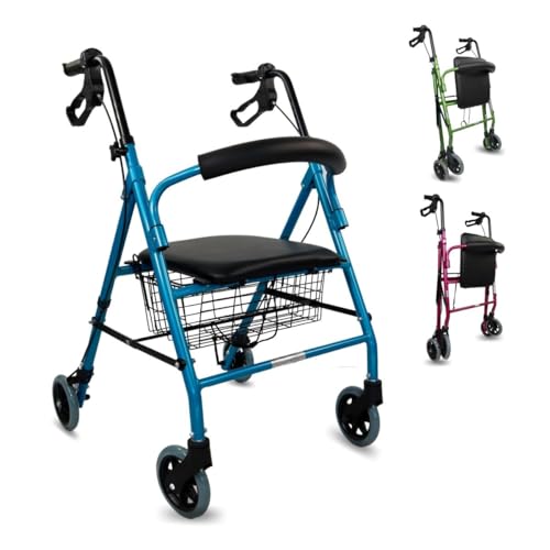 Déambulateur Mobiclinic Escorial bleu