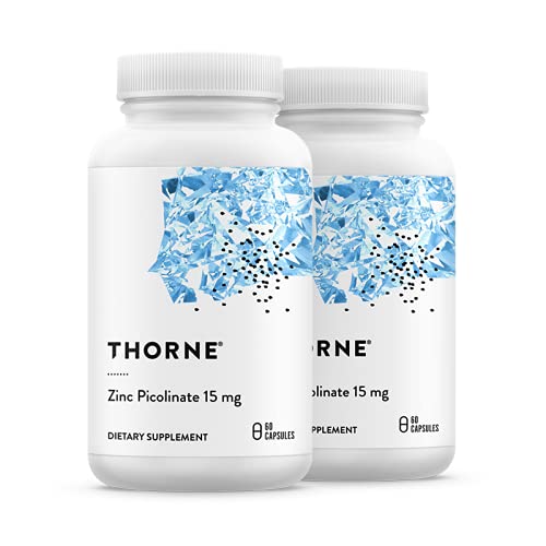Thorne 〔ソーン〕ピコリン酸亜鉛15mg 亜鉛サプリメント 60カプセル - 2個セット