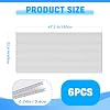 6 Pack Polycarbonate Greenhouse Panels, 4' x 2' x 0.24" Twin-Wall Polycarbonate Sheets for All Weather Green House Covering, Clear Greenhouse Panels, Excellent Light Transmission & Weather Resistance #1