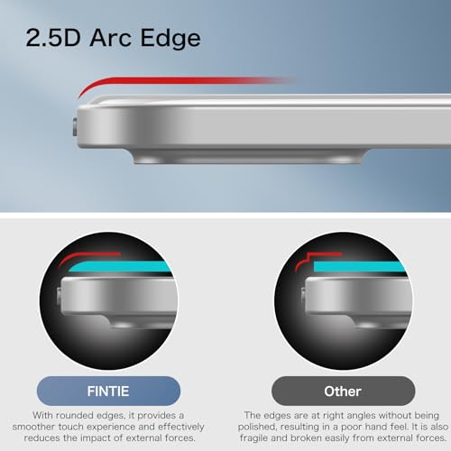 Image of FINTIE 2-Pack Screen Protector for iPad Pro 11-inch (M5) 2025 & (M4) 2024, [Face ID & Apple Pencil Compatible ] Anti Scratch Premium HD Clear 9H Hardness Tempered Glass Screen Protector