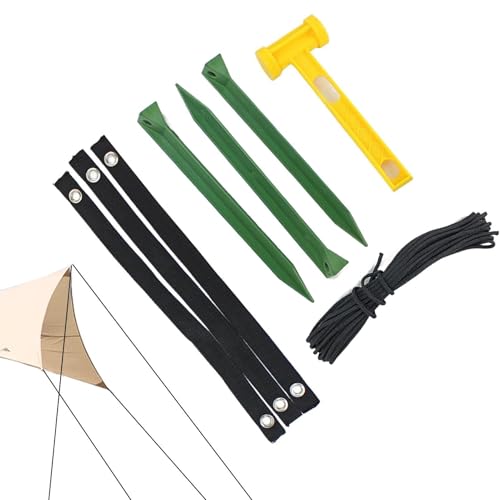 Kit de piquets d'arbre pour protéger votre trampoline et serre du vent fort
