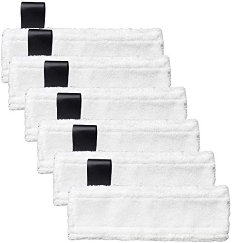 HINOR - Juego de 6 paños de microfibra para mopa de vapor compatibles con Karcher EasyFix SC2, SC3, SC4, SC5