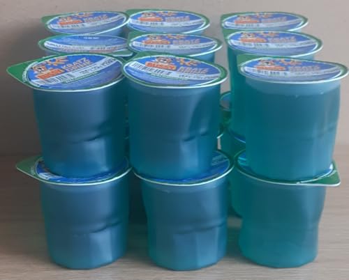 Bussi Kratzeis-Becher Waldmeister 32 Stück à 200 ml Erfrischendes Eis im Becher