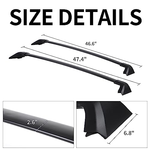 Richeer Roof Rack Cross Bars Fit For 20202024