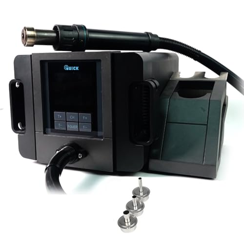TR1300A Lead-Free Desoldering Station 1300W Smart for Convenient Multi-Function Control Auto Sleep Mode Energy Saving Precision Temperature Control Electronic Soldering Iron Kit LCD Display