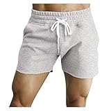 Deportivos Pantalón Chandal Hombres Algodon Casual Jogging Fitness Short Pants Hombres Camuflaje táctico multibolsillo Pantalones Cortos Loose Fit Algodón Cargo Moda Casual Pantalones Cortos Vaqueros Cortos para Hombres Denim Básico Casual Jeans