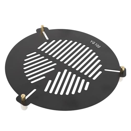 Image of Telescope Focusing Mask, Aluminum Alloy Focusing Fishbone Plate for 104 to 146mm Telescopes, 3 Metal Posts, Precise Focus Tool for Astrophotography and Stargazers