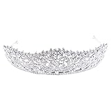Glitzer Prinzessin Krone Tiara Mädchen Headpice Stirnband mit glänzenden Kristall Dekoration