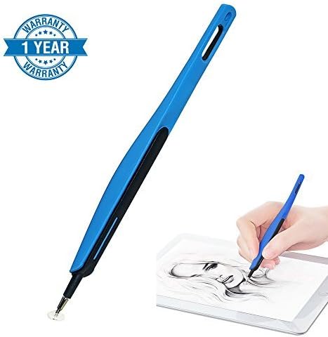 CADA drawing stylus for capacitive screen iPad iPhone Android Amazon Kindle Windows screen stylus touch pen drawing on tablet glass stylus pen graphics tablet stylus Blue