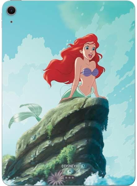 Skinit Decal Tablet Skin Compatible with iPad Air 11in (2024-2025) - Officially Licensed Disney The Little Mermaid Character Silhouette Pattern Design
