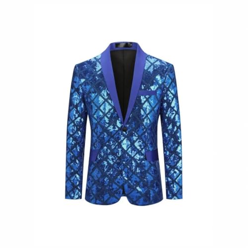Blazer décontracté à paillettes homme pour oser briller en soirée