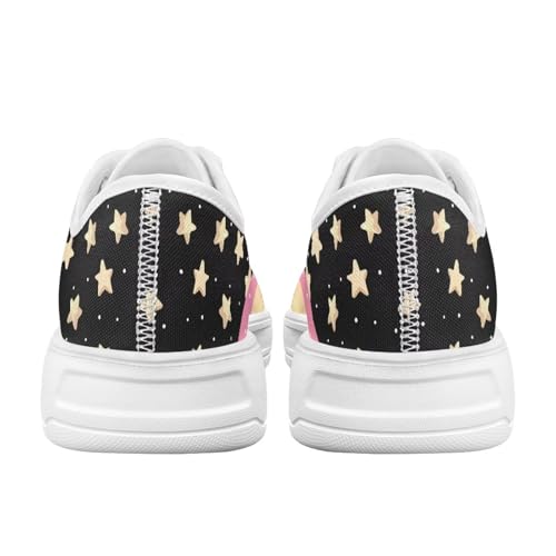 Womens Loafers Shoes Casual Slip-On Canvas Shoes Breathable Sneakers for Women Low Top Sneakers 5.5-13.52