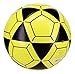 Mikasa FT5A-BKY-BK Goal Master Soccer Ball, Black/Yellow, Size 5(FIFA Quality/Foot Volleyball)