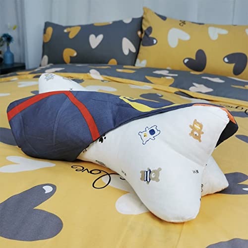 Zhiweikj Dog Bone Pillows Specialty For Neck Sleep Support Travel With Pillow Core Cervical Perfect Companion Nnovative Shape Design Great Reading #TOP3