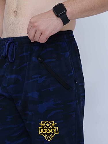 Image of Neo Garments Men's Cotton Solid Regular Fit Trackpants /Jogger /Trouser with Side Pockets
