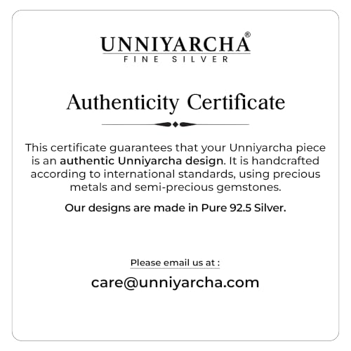 Image of Unniyarcha 925 Sterling Silver God Blessings Rakhi for Men | Certified Silver Raksha Bandhan Rakhi for Brother