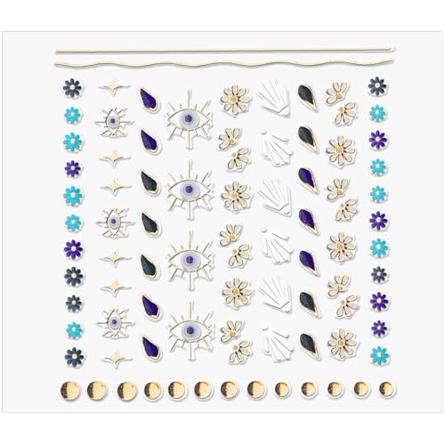 Restez AUDACIEUX C’EST De ’OR autocollants pour ongles - vue 4