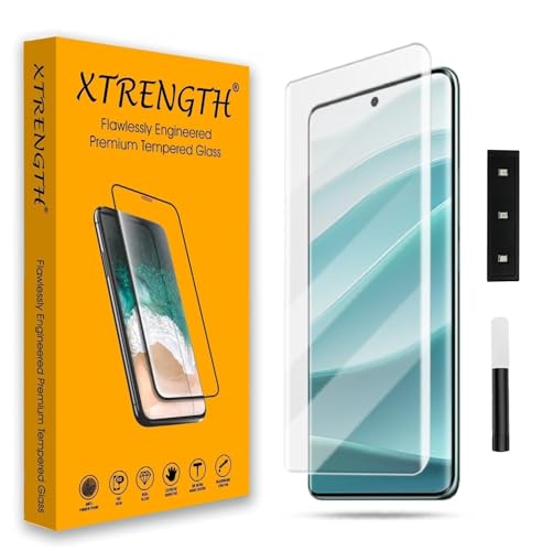 Image of Advanced HD+ Curved UV Gorilla Tempered Glass Screen Protector for Motorola Edge 50 Pro /Edge 50 /50 Ultra 5G - Full Screen Coverage with Easy Installation Kit (Anti-Scratch)