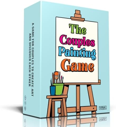 The Couples Painting Game – Date Night Card & Painting Kit | Fun ...