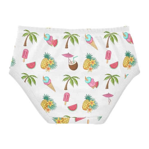 Tropical Palm Trees Popsicles Toddler Girls's Underwear 2T 202c16362