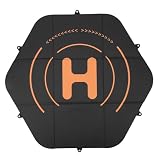 Dilwe Drone Landing Pad 80cm Pelle Silicone Double Sided Waterproof Fast Fold Drone Landing Protector Mat per 3 PRO