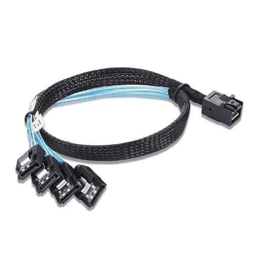 Cable Adaptador SFF-8643 a SATA 0.75m