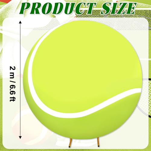 Funda redonda de fondo tenis 6.5 ft para fotografía miniatura 2
