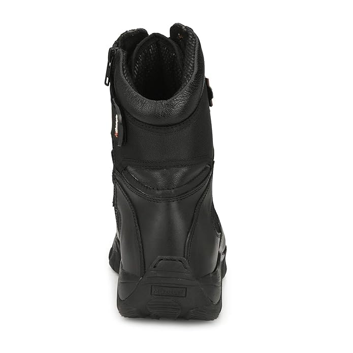 8.0 Side Zip Military and Tactical Boots – 8 Inches Combat Boots, Lightweight Comfortable Shoes, Durable and Breathable Desert, Motorbike Boot4