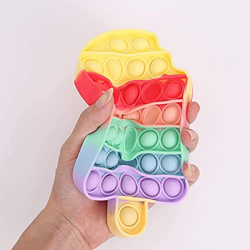 Amazon | mecaponn スクイーズ玩具 プッシュポップ アイスクリーム型